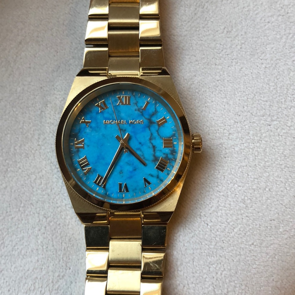 Blue Face Michael Kors Watch